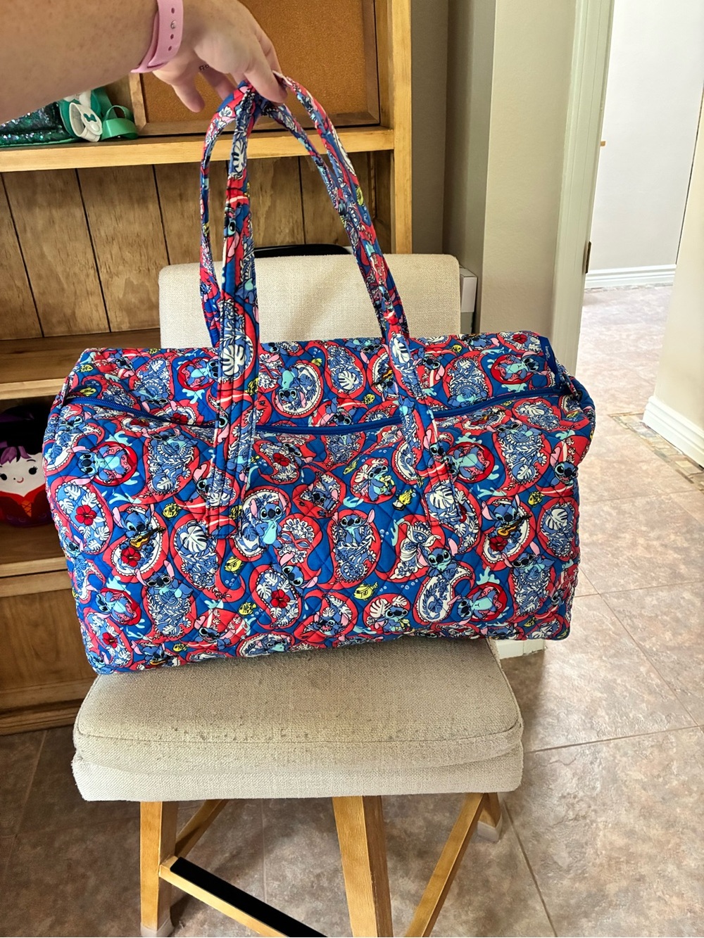 Vera Bradley Large Weekender Disney Stitch